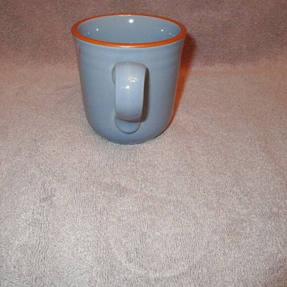 80s Vtg NORITAKE Japan BLUE ADOBE Coffee Tea MUG Cup REPLACEMENT Stoneware 8678 - Picture 3 of 7
